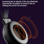 FOREV G99 USB RGBHead-Mounted Wired Headset With Microphone, Style: - Image 3