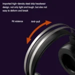 FOREV G99 USB RGBHead-Mounted Wired Headset With Microphone, Style: - Image 5