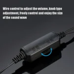 FOREV FV-209 One Pair Digital Mini Speakers Multimedia Colorful Lights Subwoofer Small Speaker - Image 7