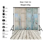 2.1m X 1.5m 3D Christmas Wedding Holiday Photography Background Cloth - Image 3