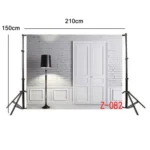 2.1m x 1.5m 3D Anchor Live Room Photo Studio Background Cloth - Image 2