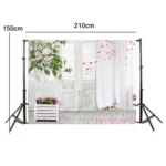2.1m X 1.5m 3D Anchor Live Room Photo Studio Background Cloth - Image 3