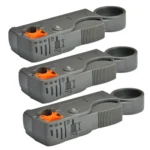 3 PCS Coaxial Cable Stripper Stripping Pliers Cable Stripping Tool