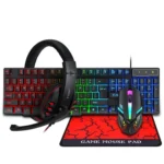 T-WOLF TF-800 4 in 1 Gaming Luminous Keyboard Mouse Headset Set - Image 2