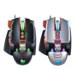 T-WOLF V9 8 Keys 3200 DPI Gaming Macro Definition Mechanical Wired Mouse - Image 2
