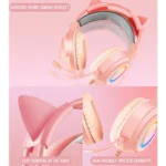 Shipadoo LD-122 4 in 1 Girly Glowing Keyboard + Mouse + Earphone + Mouse Pad Set - Image 5