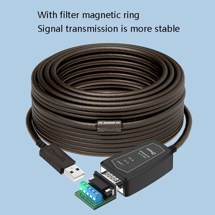 TBD0601719201_B6.webp DTECH DT-5019 USB to RS485 / RS422 Conversion Cable, FT232 Chip, Length: - Image 7
