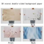 3D Stereo Double-Sided Photography Background Paper - Image 6