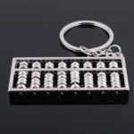 Creative Abacus Key Ring Pendant Creative Abacus Keychain - Image 2