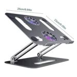 BONERUY P43F Aluminum Alloy Folding Computer Stand Notebook Cooling Stand - Image 3