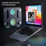 BONERUY P43F Aluminum Alloy Folding Computer Stand Notebook Cooling Stand - Image 4