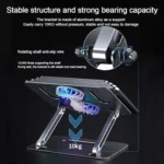 BONERUY P43F Aluminum Alloy Folding Computer Stand Notebook Cooling Stand - Image 6
