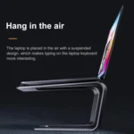 BONERUY P49 Aluminium Alloy Heat-Dissipating Notebook Holder Storage Heightened Holder - Image 5