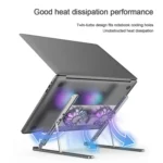 BONERUY P11F Notebook Cooling Bracket Fan Aluminum Alloy Radiator - Image 5