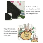 Cute Cartoon Non-Slip Desk Mat, Size: - Image 3