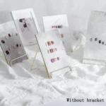 2 PCS Nail Art Photo Background Rock Pattern Display Board - Image 7