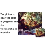 Hand-Painted Fantasy Pattern Mouse Pad, Size: - Image 4