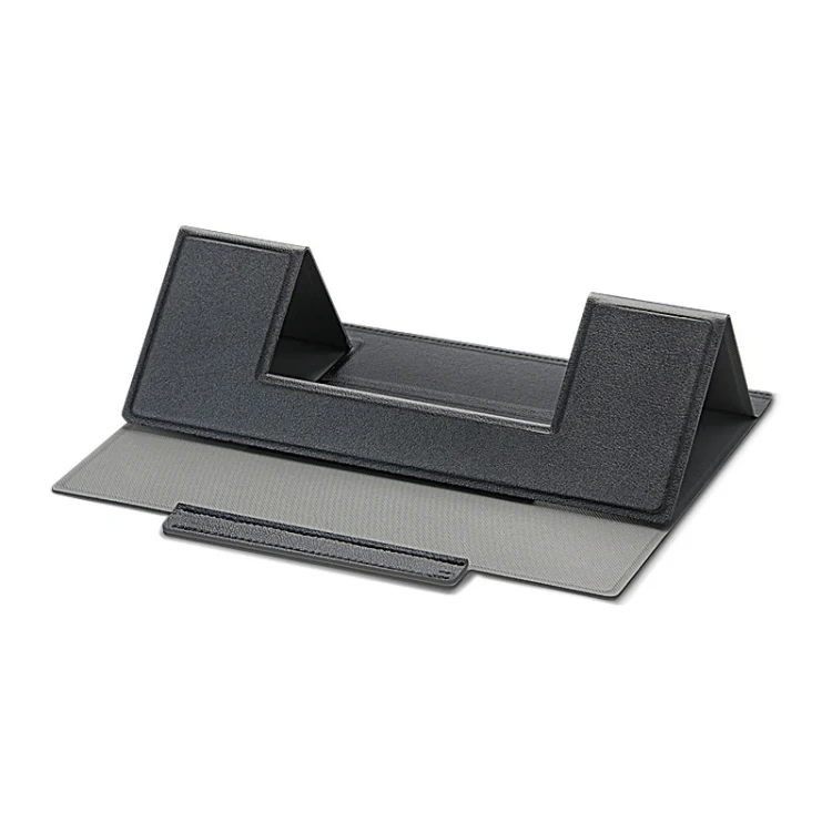 Laptop Leather Folding Stand Tablet Phone Holder
