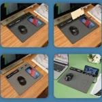 JJ-82401 Mouse Pad with Phone Charging and Phone Holder - Image 7