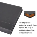 13.9 inch PU Leather Laptop Protective Cover - Image 6
