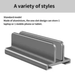 Aluminum Alloy Laptop Tablet Phone Storage Stand - Image 4