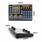Live Microphone Equipment Sound Card - Image 3