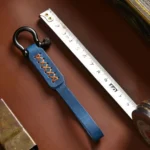 A001 Car Keychain Leather Long Key Rope - Image 3