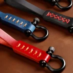 A001 Car Keychain Leather Long Key Rope - Image 4