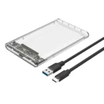 TU31 2.5 Inch USB3.1 TYPE-C Interface Hard Disk Transparent Protective Shell