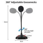 MI520 Desktop Computer Gooseneck Condenser Microphone - Image 3