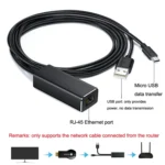 WK1109 Micro USB to RJ45 Network Card For Fire TV Stick - Image 4