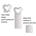 Zshqu2 Heart-Shaped USB 2.0 High Speed ??Metal USB Flash Drives - Image 4