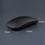 C7002 2400DPI 4 Keys Colorful Luminous Wireless Mouse - Image 3