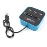 7 In 1 COMBO USB 2.0 HUB Reader - Image 2