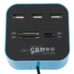 7 In 1 COMBO USB 2.0 HUB Reader - Image 5