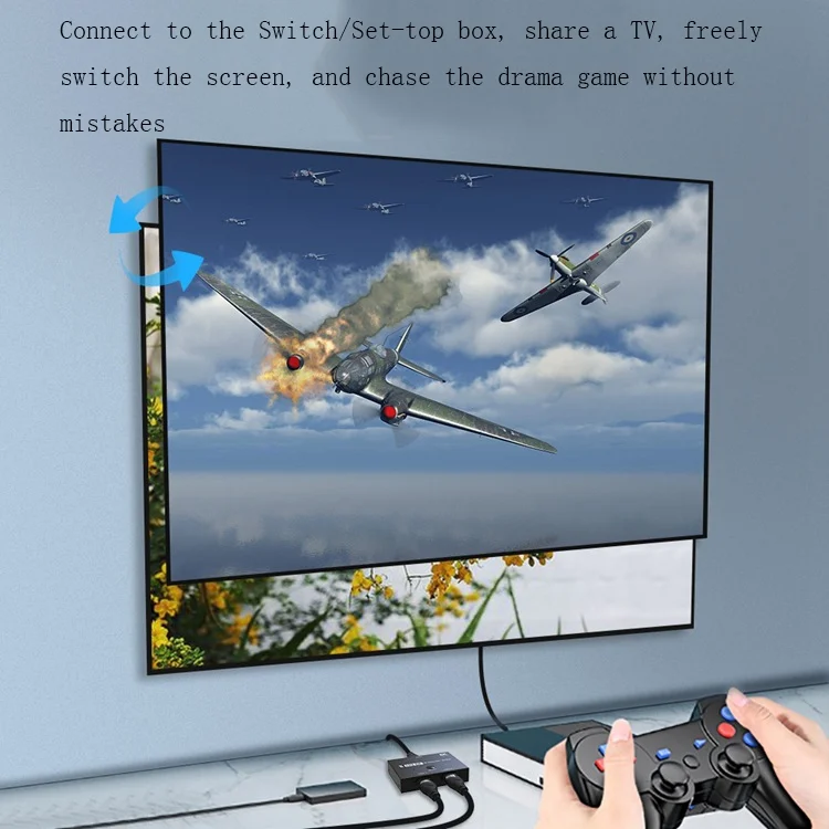 TBD06019031_6.webp F0301 HDMI 2.1 Two-Way Switcher PS5 Dedicated One-In-Two High-Definition Switcher - Image 7