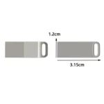 JHQG1 Step Shape Metal High Speed USB Flash Drives - Image 3