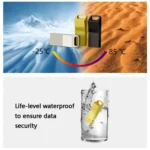 JHQG1 Step Shape Metal High Speed USB Flash Drives - Image 5