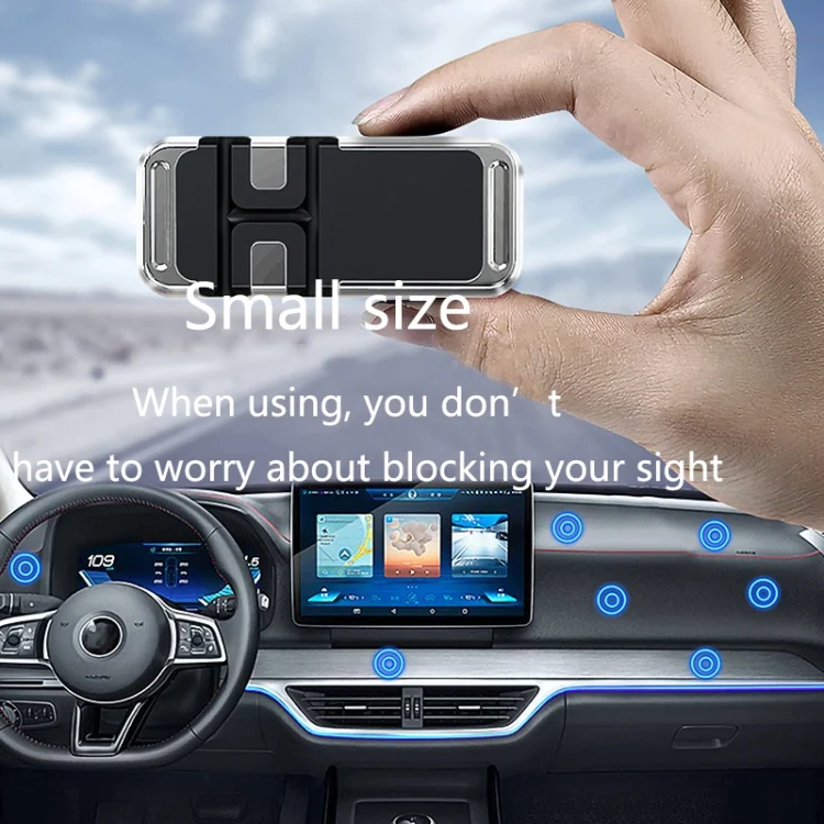 TBD0601913401_B4.webp S15 Magnetic Aluminum Alloy Bracket Data Cable Storage Sticker Car Phone Holder - Image 5