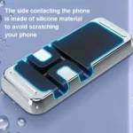 S15 Magnetic Aluminum Alloy Bracket Data Cable Storage Sticker Car Phone Holder - Image 6