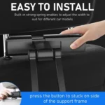 PB-45B Car Rear Aluminum Alloy Telescopic Mobile Phone Holder - Image 7
