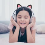 T6 Cute Cat Ear Decoration for Headphones - Image 5