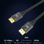 DP1.4 Version 8K DisplayPort Male to Male Computer Monitor HD Cable - Image 6