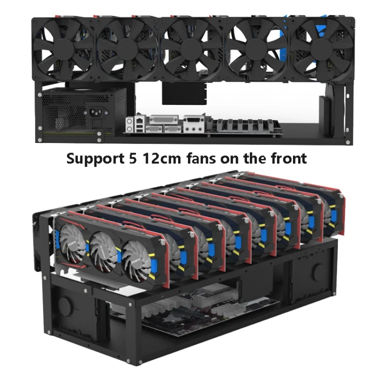 TBD0601921401_B6.webp GR-8K605 Open Chassis 6 Card 8 Card Fixed Bracket - Image 7
