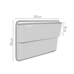SUSISUN 049 Multifunctional Car Seat Slit Storage Box - Image 3