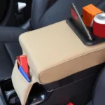 Car Armrest Box Increased Support With Rear Seat Water Cup Holder - Image 6