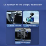 093 Car Navigation Dashboard Windshield Car Phone Holder - Image 7