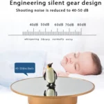 20cm Mirror Two-way Turntable Display Stand Video Shooting Props Turntable - Image 4