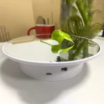 20cm Mirror Two-way Turntable Display Stand Video Shooting Props Turntable - Image 6