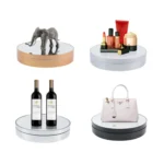 25cm Adjustable Speed Electric Rotating Display Stand Video Shooting Props Turntable - Image 2
